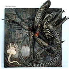 [Translate to Deutsch:] Alien Plaque, sculptured by Narin