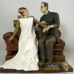 [Translate to Deutsch:] Bride of Frankenstein, sculptured by Jeff Yagher