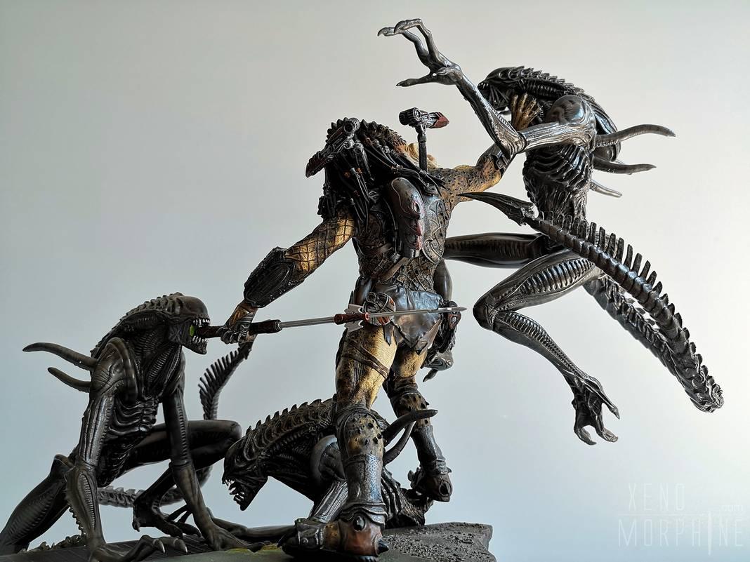 Sideshow Aliens vs. Predator Requiem Diorama Statue