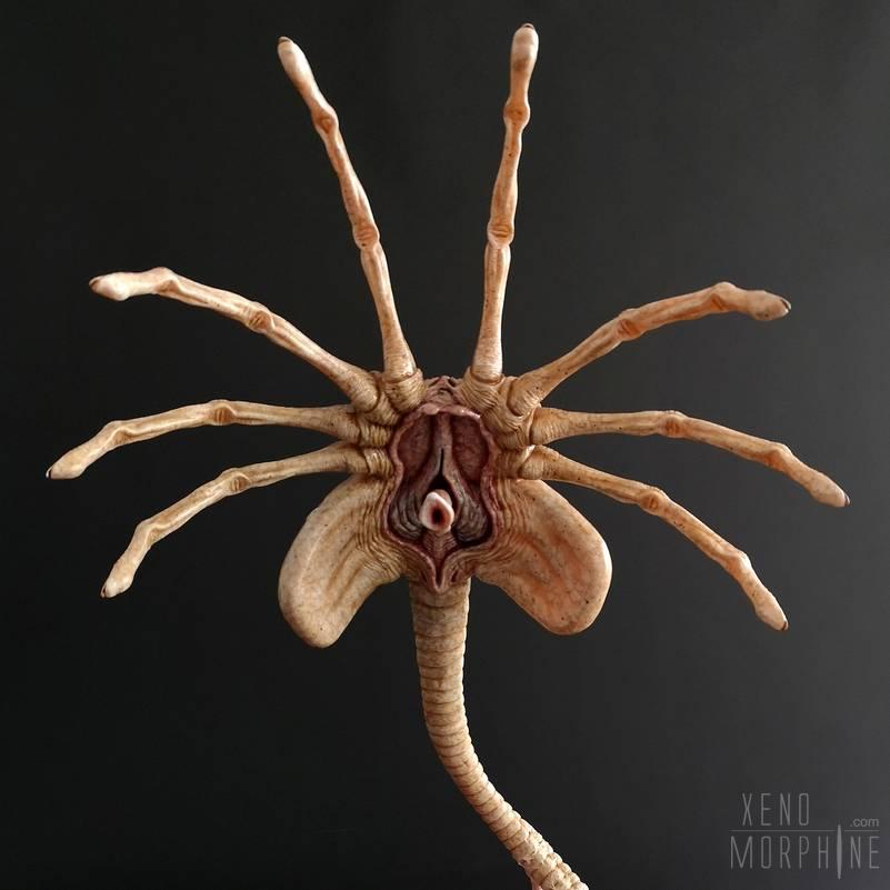 Facehugger Repaint by Michael Ludwig Xenomorphine