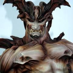 [Translate to Deutsch:] Devilman, sculptured by Takayuki Takeya